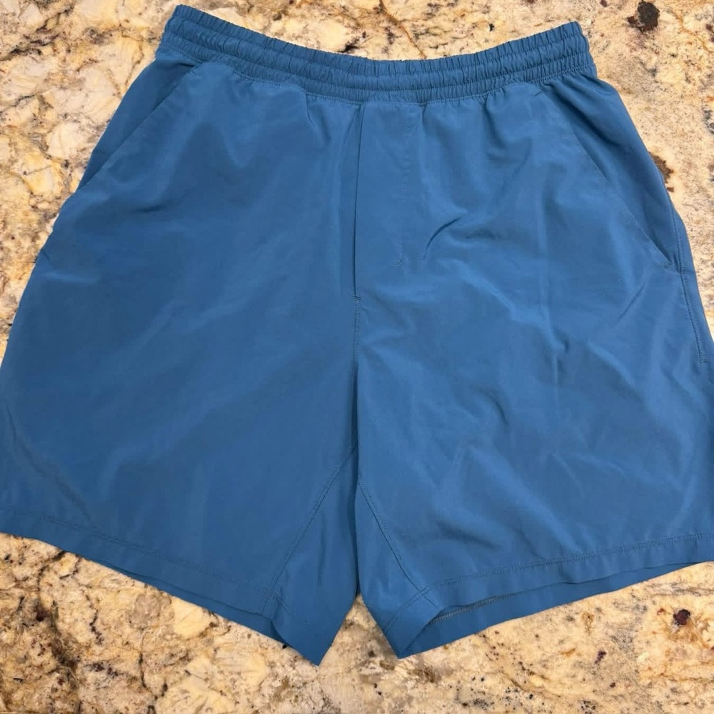 lululemon athletica Men's Blue Athletic Shorts